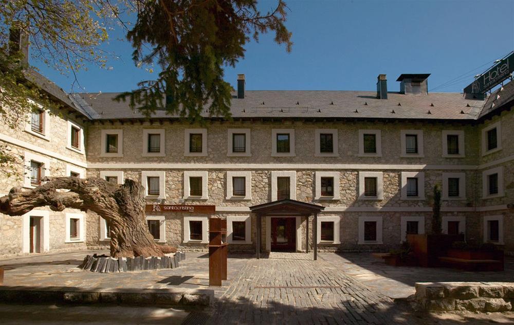 Hotel Santa Cristina Petit Spa Canfranc Esterno foto