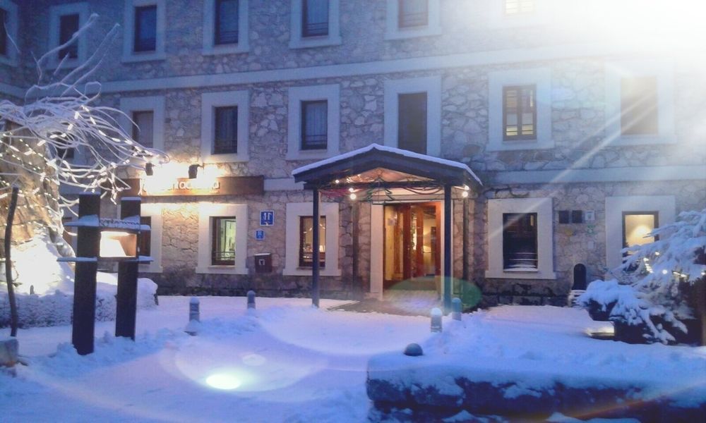 Hotel Santa Cristina Petit Spa Canfranc Esterno foto